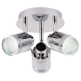 Scorpius Bathroom Light - 3 Spot Ceiling Light - SPA-27405 Large Image