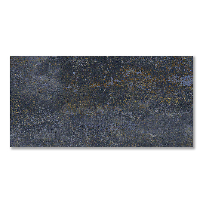 Foundry Blue Oxide Metal Effect Wall & Floor Tiles - 300 x 600mm
