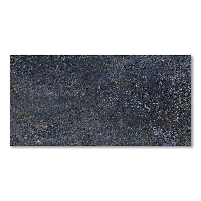 Foundry Blue Oxide Metal Effect Wall & Floor Tiles - 300 x 600mm