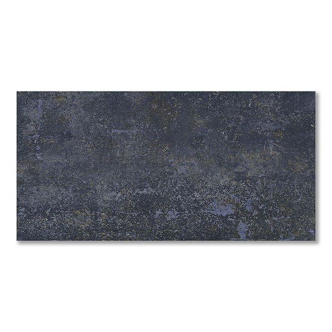 Foundry Blue Oxide Metal Effect Wall & Floor Tiles - 300 x 600mm