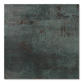 Foundry Green Oxide Metal Effect Wall & Floor Tiles - 600 x 600mm