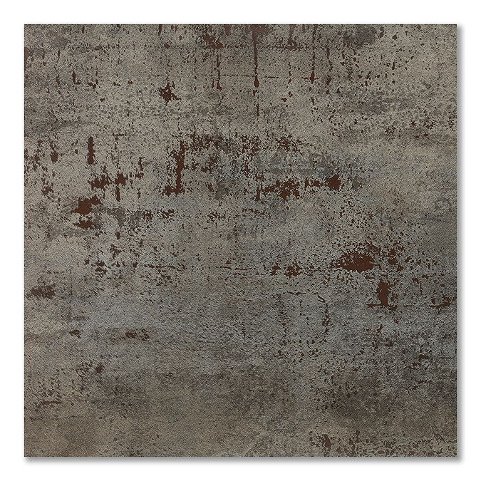 Foundry Grey Oxide Metal Effect Wall & Floor Tiles - 600 x 600mm