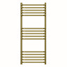 Foundry Heated Towel Rail 500 x 1200mm Brushed Brass