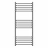Foundry Heated Towel Rail 500 x 1200mm Brushed Chrome