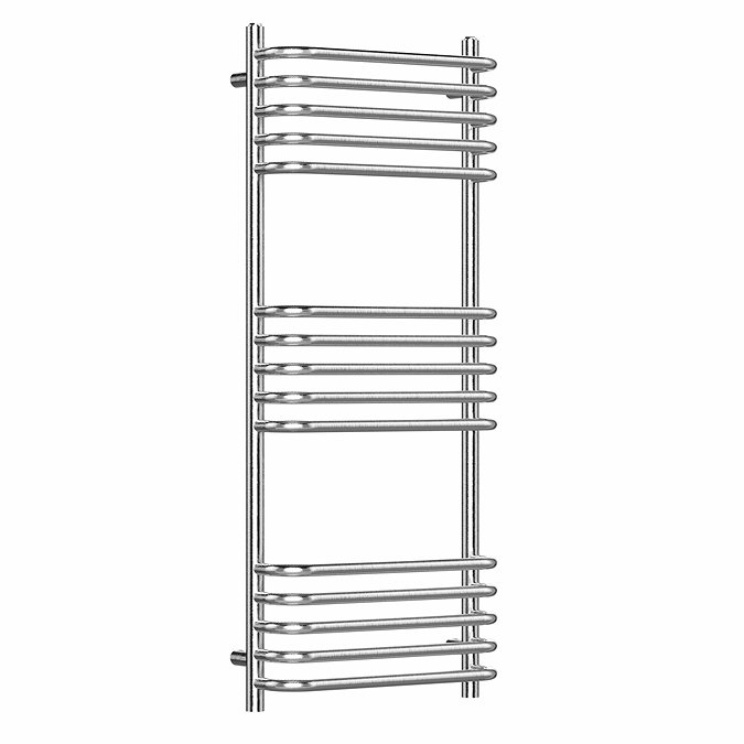 Foundry Heated Towel Rail 500 x 1200mm Brushed Chrome