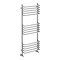 Foundry Heated Towel Rail 500 x 1200mm Brushed Chrome