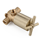 Foundry Round Concealed Shower Valve - Brushed Brass