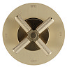 Foundry Round Concealed Shower Valve - Brushed Brass