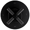 Foundry Round Concealed Shower Valve - Matt Black