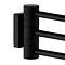 Foundry Swivel Towel Rail - Matt Black