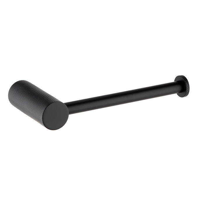 Foundry Toilet Roll Holder - Matt Black