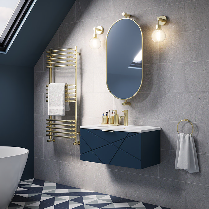 Foundry Wall Mounted Light Brushed Brass