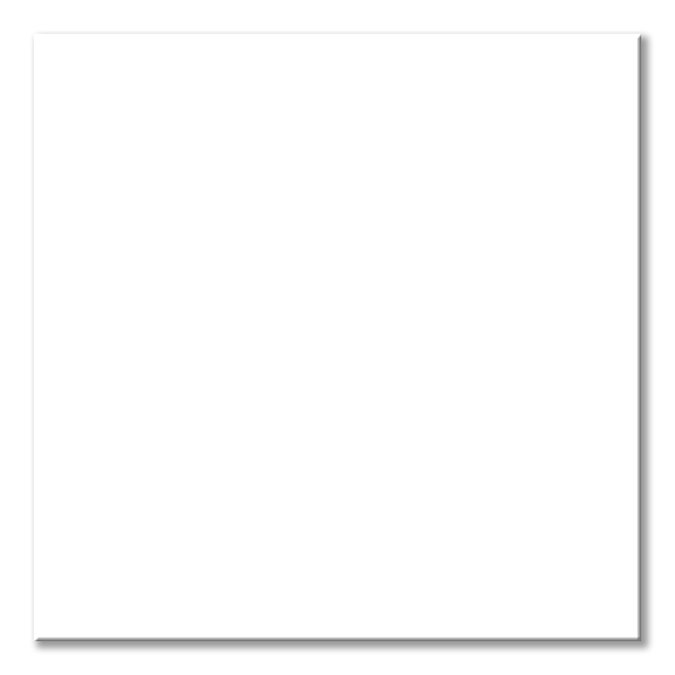Francesca Matt White Wall and Floor Tiles - 600 x 600mm