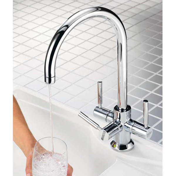 Francis Pegler 3 Way Ceto BRITA Filter Tap - Chrome Plated - 4B8020  additional Large Image