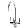 Francis Pegler 3 Way Ceto BRITA Filter Tap - Chrome Plated - 4B8020 Large Image