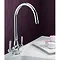 Francis Pegler Rune Monobloc Dual Flow Sink Mixer - Chrome - 4P1061 Profile Large Image