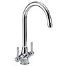 Francis Pegler Rune Monobloc Dual Flow Sink Mixer - Chrome - 4P1061 Large Image