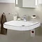 Franke ANMW504-BLACK VariusCare wheelchair accessible washbasin Profile Large Image