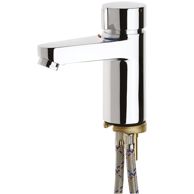 Franke AQUA202 Self Closing Single Mixer Tap (High Pressure) Large Image