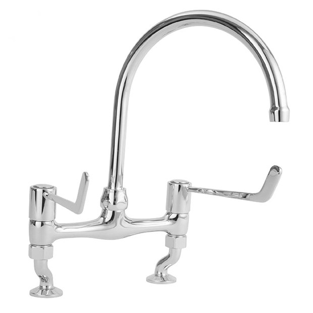 Franke F1075 Lever Operated Mixer Tap Victorian Plumbing