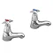 Franke F1080 Basin Taps with Crosshead Handles Large Image