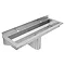 Franke Saturn SANX120 1200mm Stainless Steel Washtrough with Tap Landing and 2 Tapholes Large Image