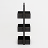 Freestanding Wooden Storage Caddy Dark Oak