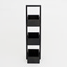 Freestanding Wooden Storage Caddy Dark Oak