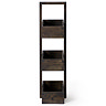 Freestanding Wooden Storage Caddy Dark Oak  Feature Large Image