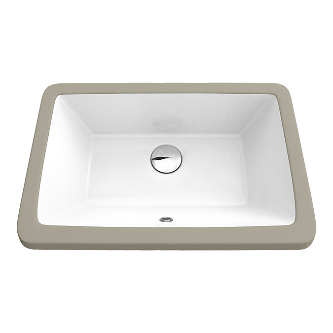 Fresco Rectangular Under Counter Basin 0TH - 530 x 345mm