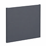 Front Panel for Monza Matt Grey 500mm WC Unit