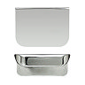 Fusion 500 Gloss Grey Full Depth Wall Hung 2-Drawer Vanity Unit & Basin  Profile Large Image