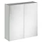 Fusion 800 Gloss Grey Mist 50/50 Mirror Unit Large Image