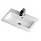 Fusion Gloss Grey Mist 605x360mm Vanity Unit & Basin  Profile Large Image