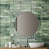 Gabriela Rustic Green Gloss Wall Tiles - 75 x 300mm