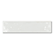 Gabriela Rustic White Glazed Wall Tiles - 75 x 300mm