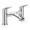 Galaxy Modern Bath Taps - Chrome Large Image