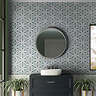 Galicia Emerald Hexagon Patterned Wall and Floor Tiles - 200 x 240mm
