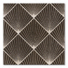 Gallia Dark Art Deco Wall Tiles - 200 x 200mm