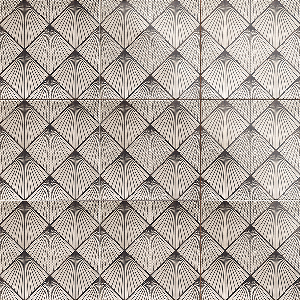 Gallia Light Art Deco Wall Tiles 200 x 200mm