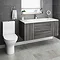 Galloway Wall Hung Vanity Unit (Driftwood - 1200mm Wide)  Standard Large Image