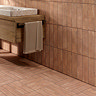 Garachico Matt Clay Terracotta Effect Wall & Floor Tiles - 75 x 300mm	