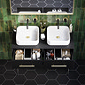 Gatsby Complete Wall Hung Toilet & 1000mm Vanity Suite