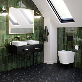 Gatsby Complete Wall Hung Toilet & 1000mm Vanity Suite