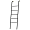 Gatsby Matt Black & Brushed Brass 1550 x 480 Ladder Towel Rack