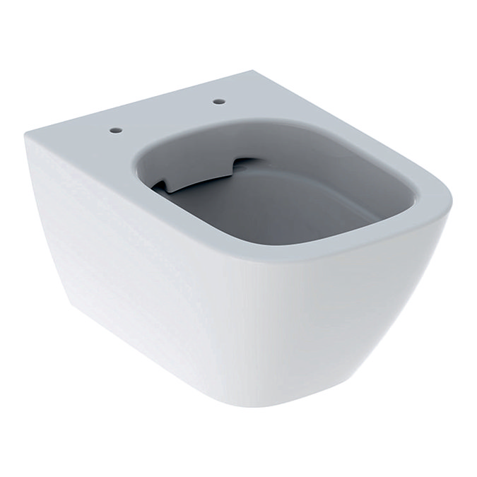 Geberit 112cm Frame with Delta30 Flush Plate + Smyle Compact Rimless Wall Hung Pan with Soft Close Seat