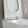 Geberit Aniara Rimless Wall Hung Pan & Soft Close Quick Release Seat