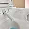 Geberit AquaClean Alba Rimless Wall Hung Shower Toilet