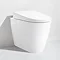 Geberit AquaClean Sela Back to Wall Shower WC & Soft Close Seat In Bathroom Large Image