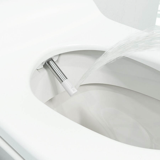 Geberit AquaClean Sela Back to Wall Shower WC & Soft Close Seat Feature Large Image